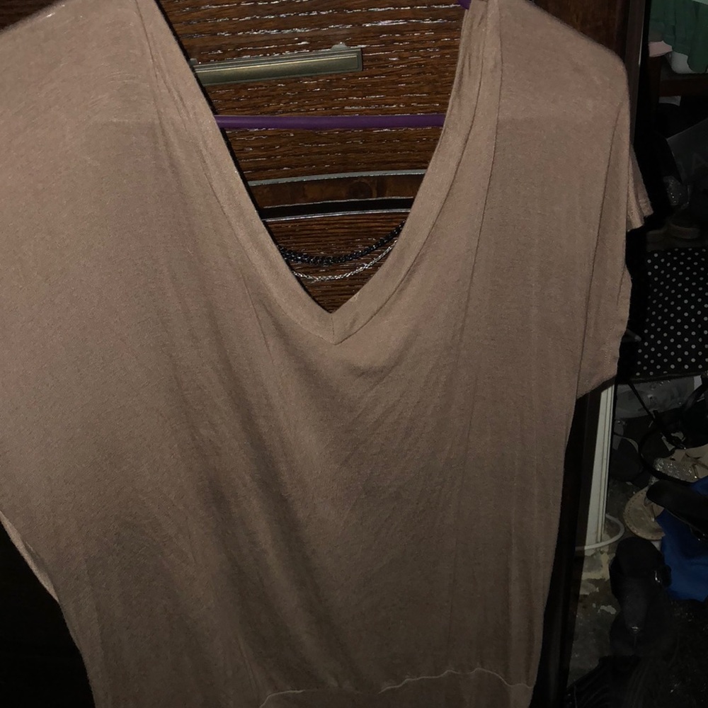 Brown shirt